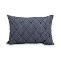Lifeflor 14 X 20 Inch Navy Blue Abstract Decorative Outdoor Pillow
