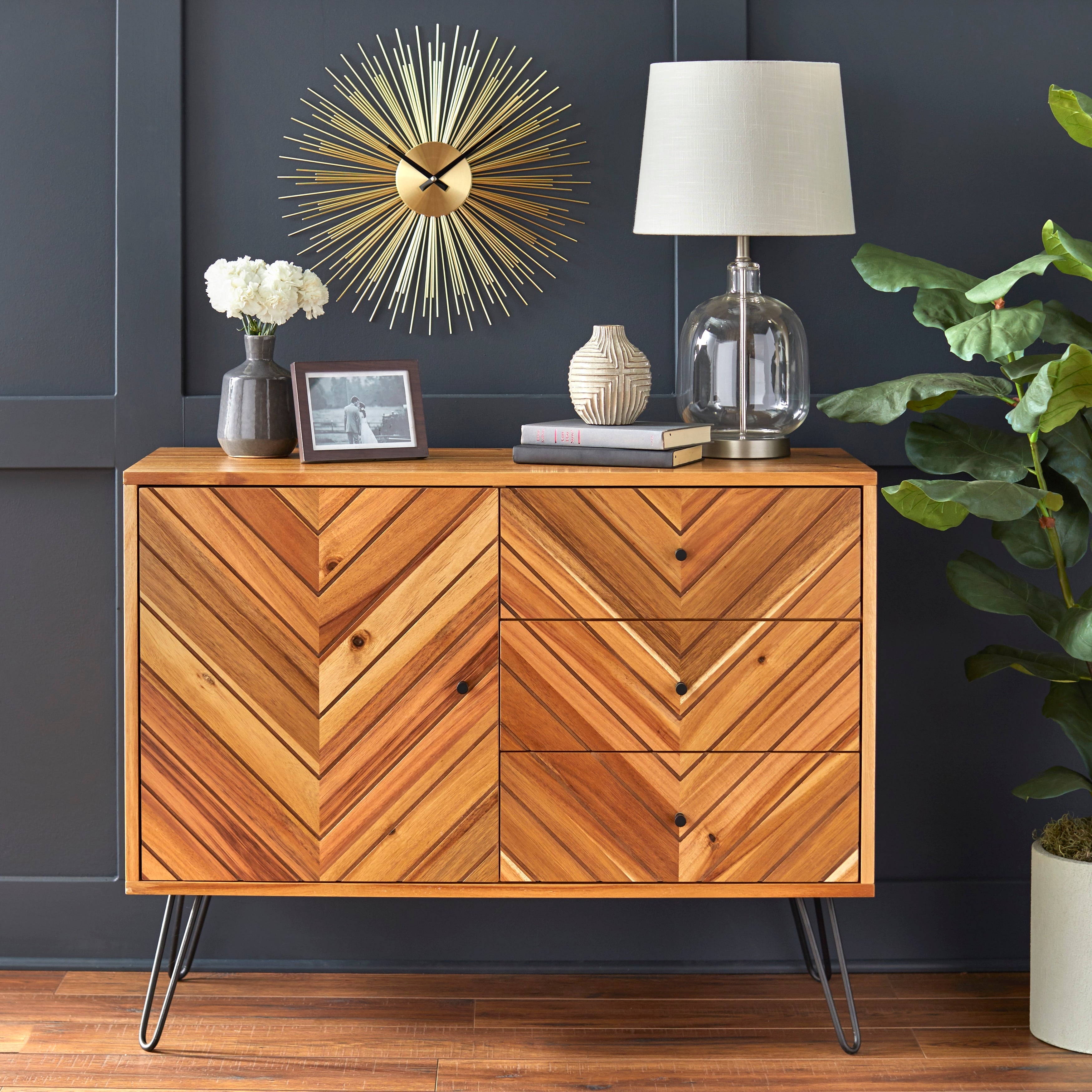 Lifestorey Denver 1 Door 3 Drawer Buffet