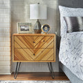 Lifestorey Alexandria 2 Drawer Nightstand