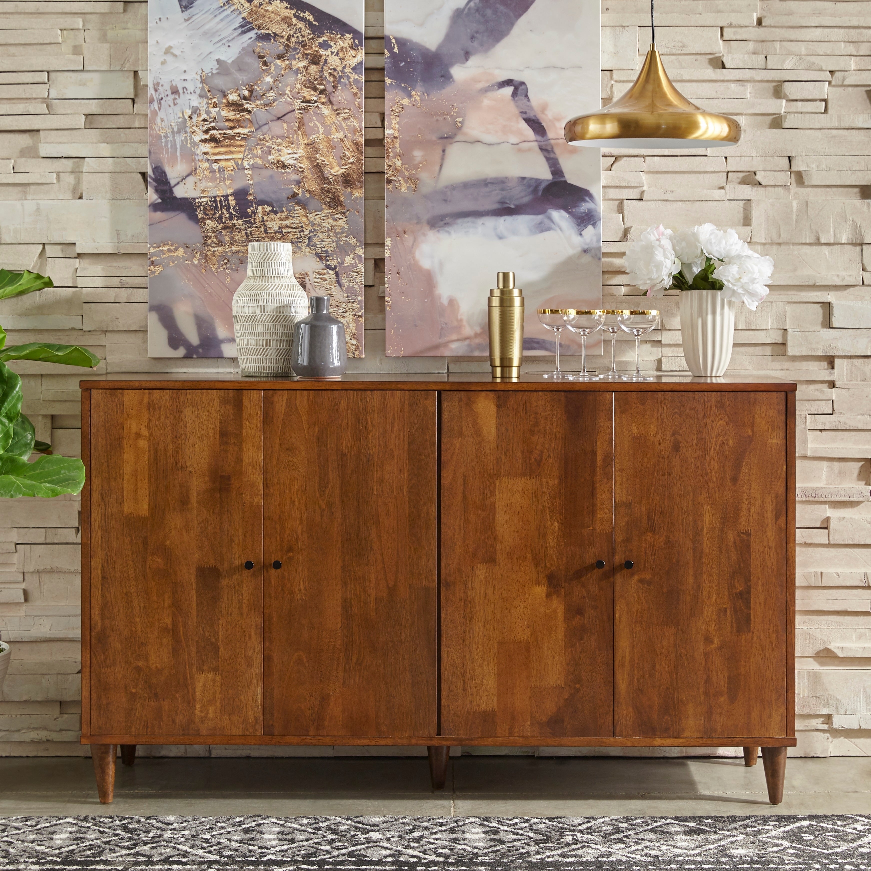 Lifestorey Bandolito Solid Wood Buffet