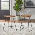 Lifestorey Chapman Scooped Seat Stool