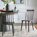 Lifestorey Lowry Solid Wood Dining Chairs Set Of 2