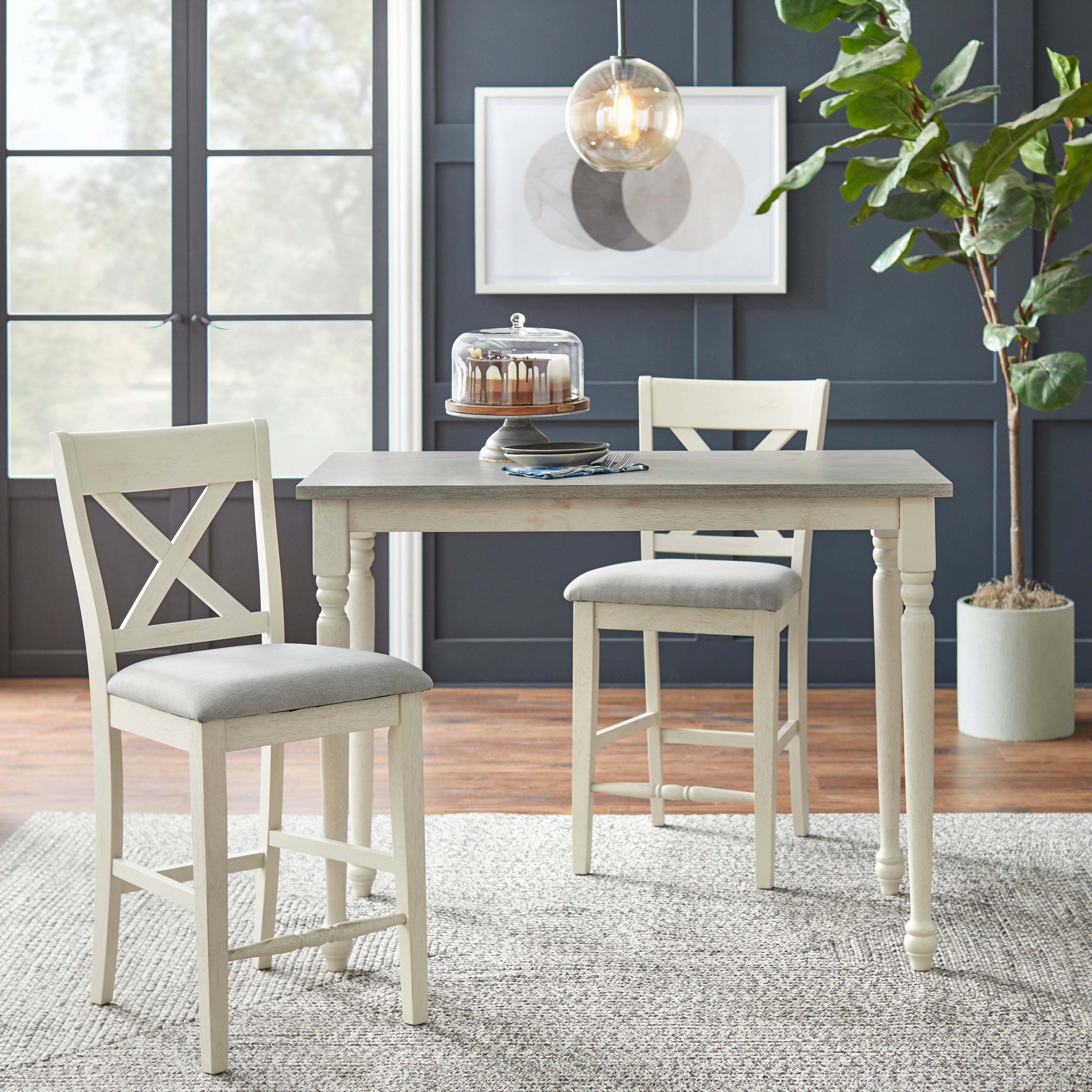 Lifestorey Montreal Counter Height Dining Set