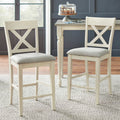 Lifestorey Montreal Crossback Stool Set Of 2