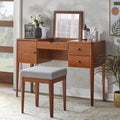 Lifestorey Parc Vanity Desk And Stool Set