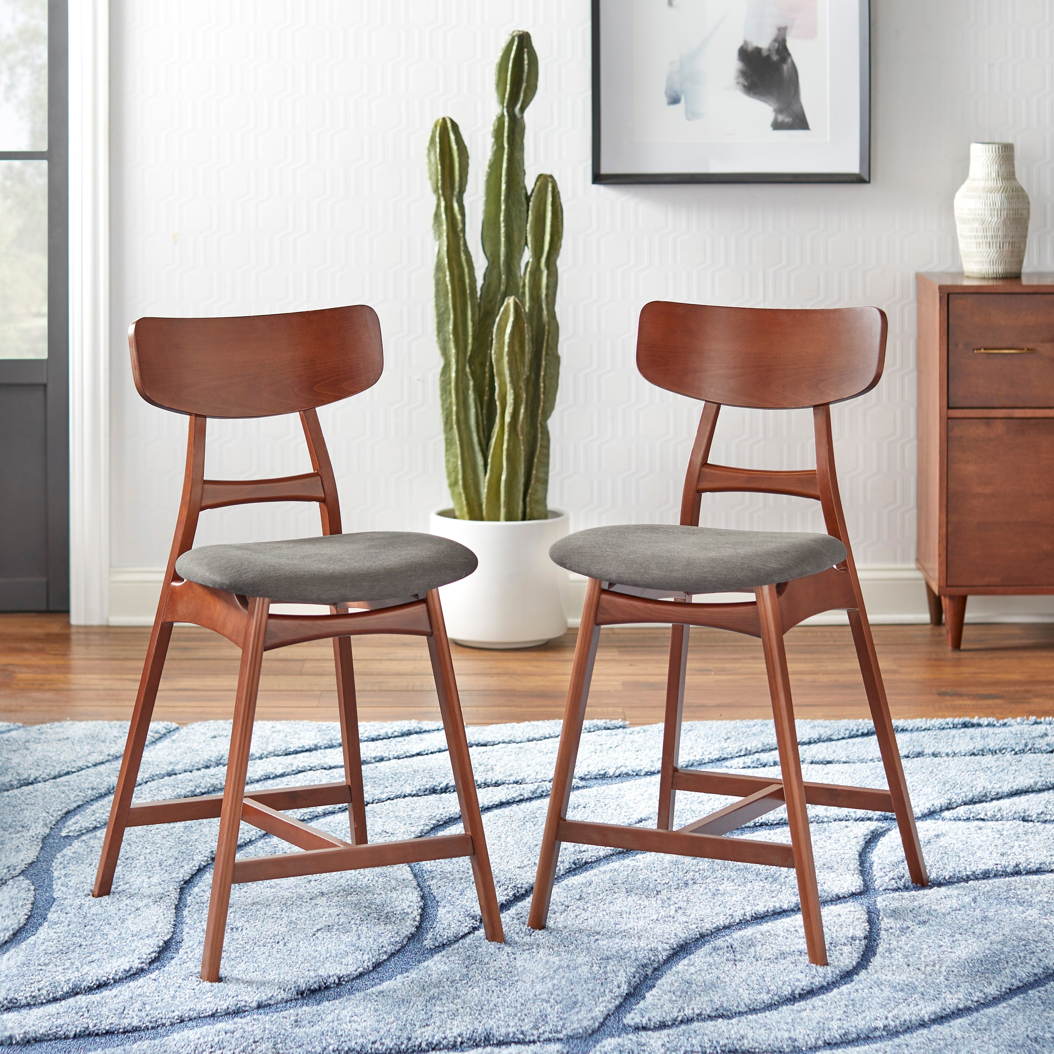 Lifestorey Ron Stools Set Of 2