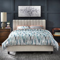 Lifestorey Teagan Queen Upholstered Bed