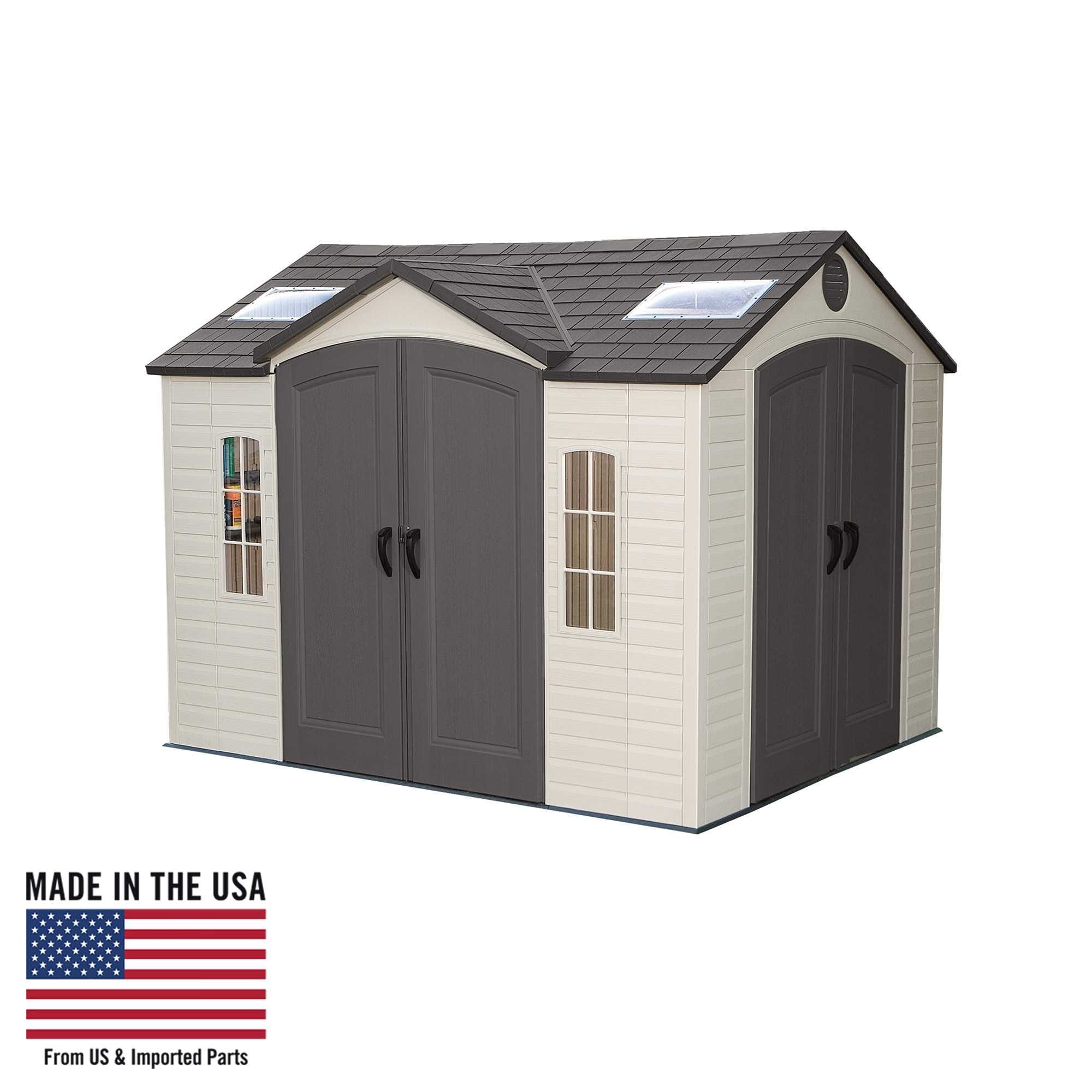 Lifetime 10 Ft. X 8 Ft. Outdoor Storage Shed