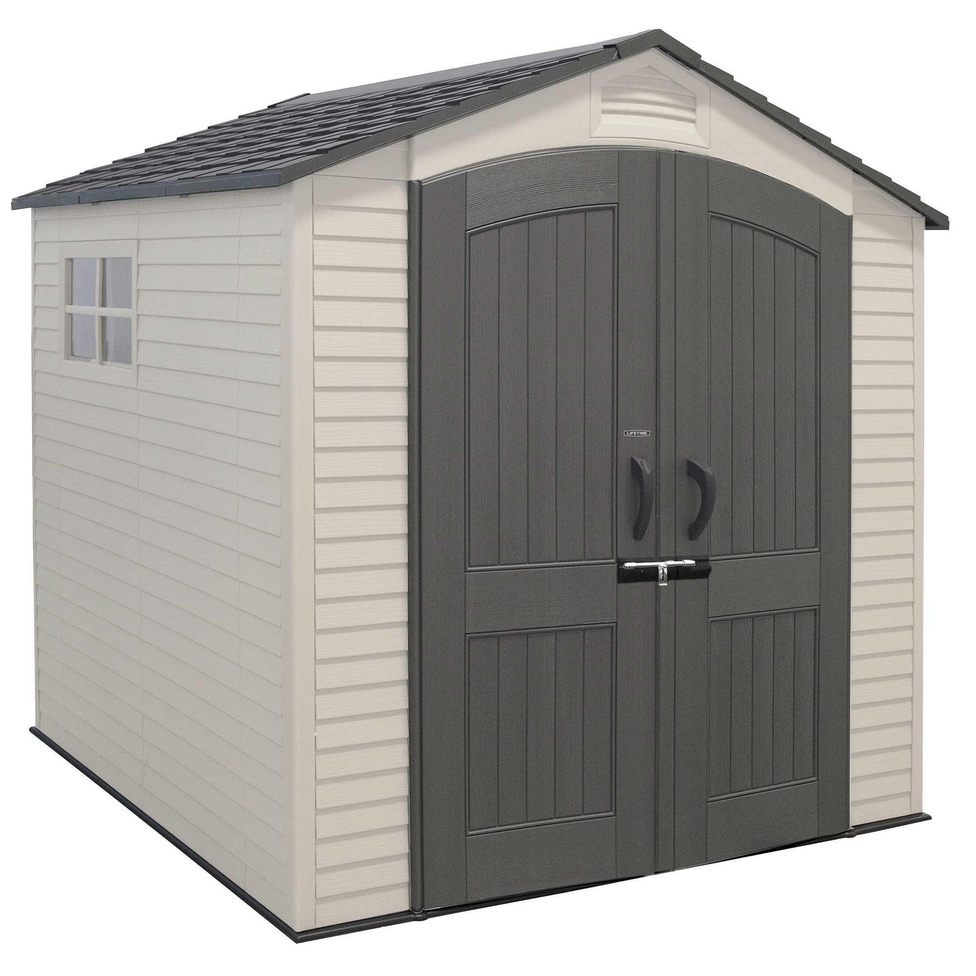 Lifetime Deluxe Storage Shed 7 X 7