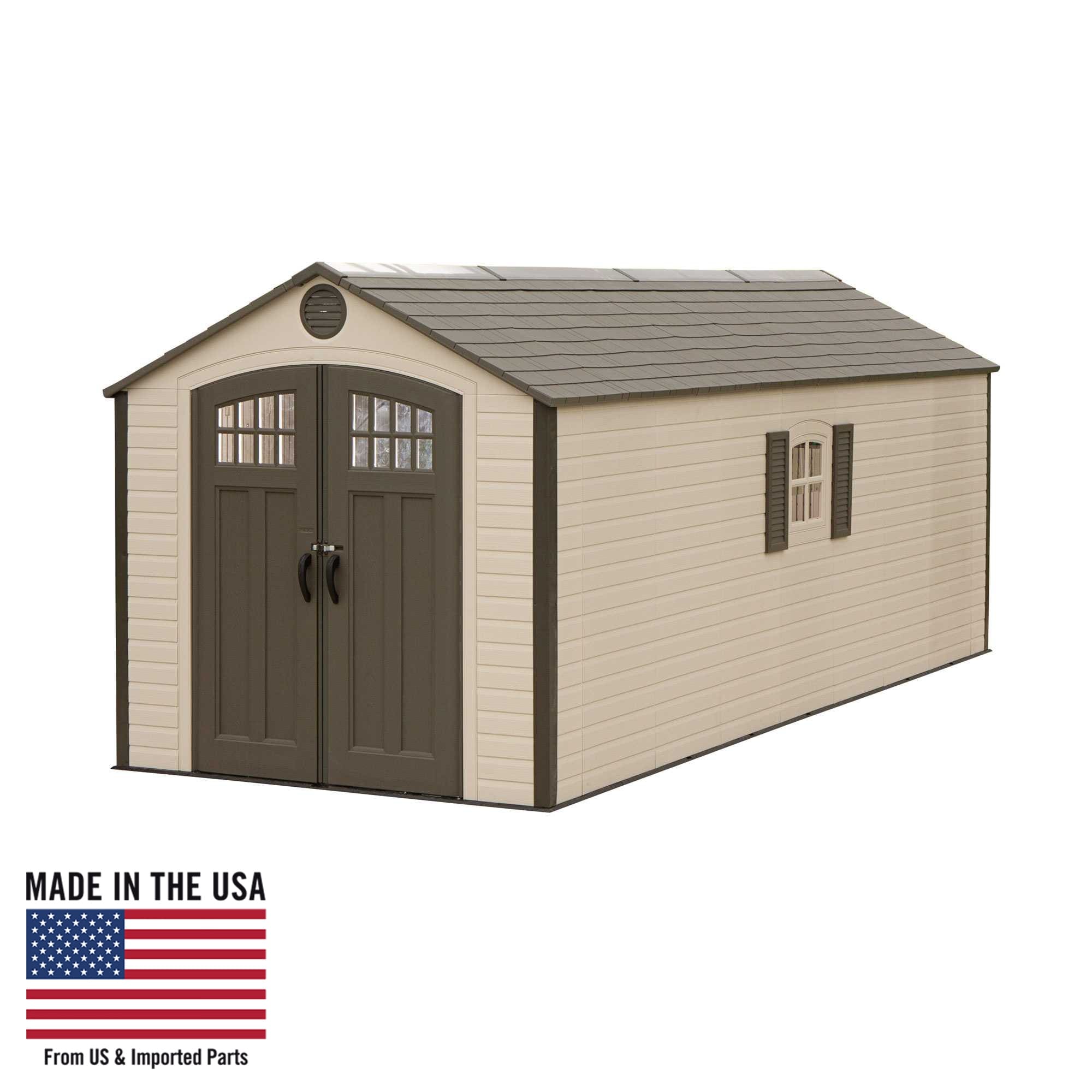 Lifetime 8 Ft. X 20 Ft. Outdoor Storage Shed 60120