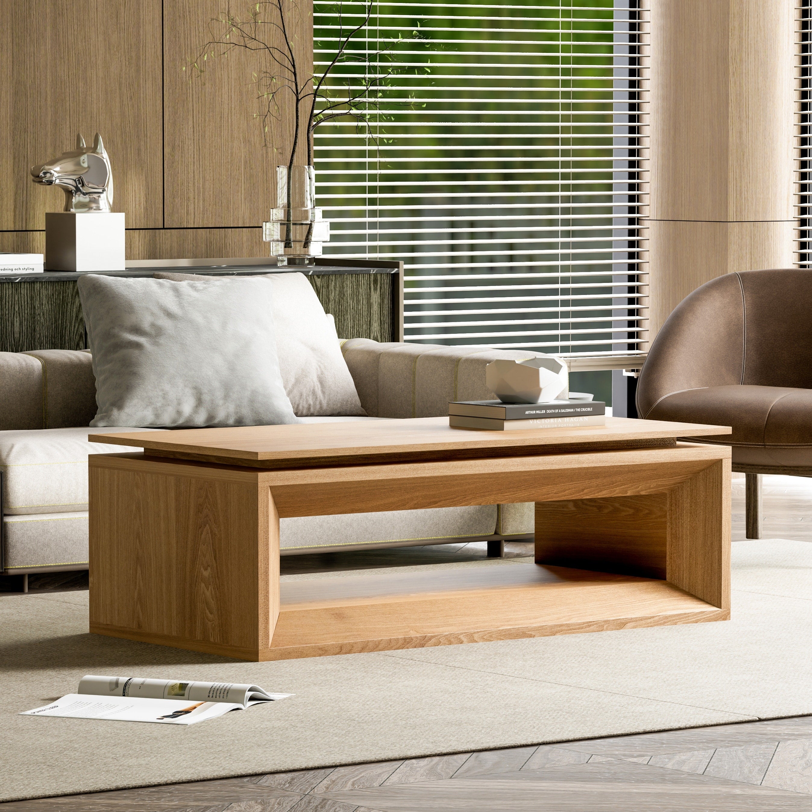 Lift Top Coffee Table Tea Table With Storage Center Table Side Table End Table Accent Table With Shelf