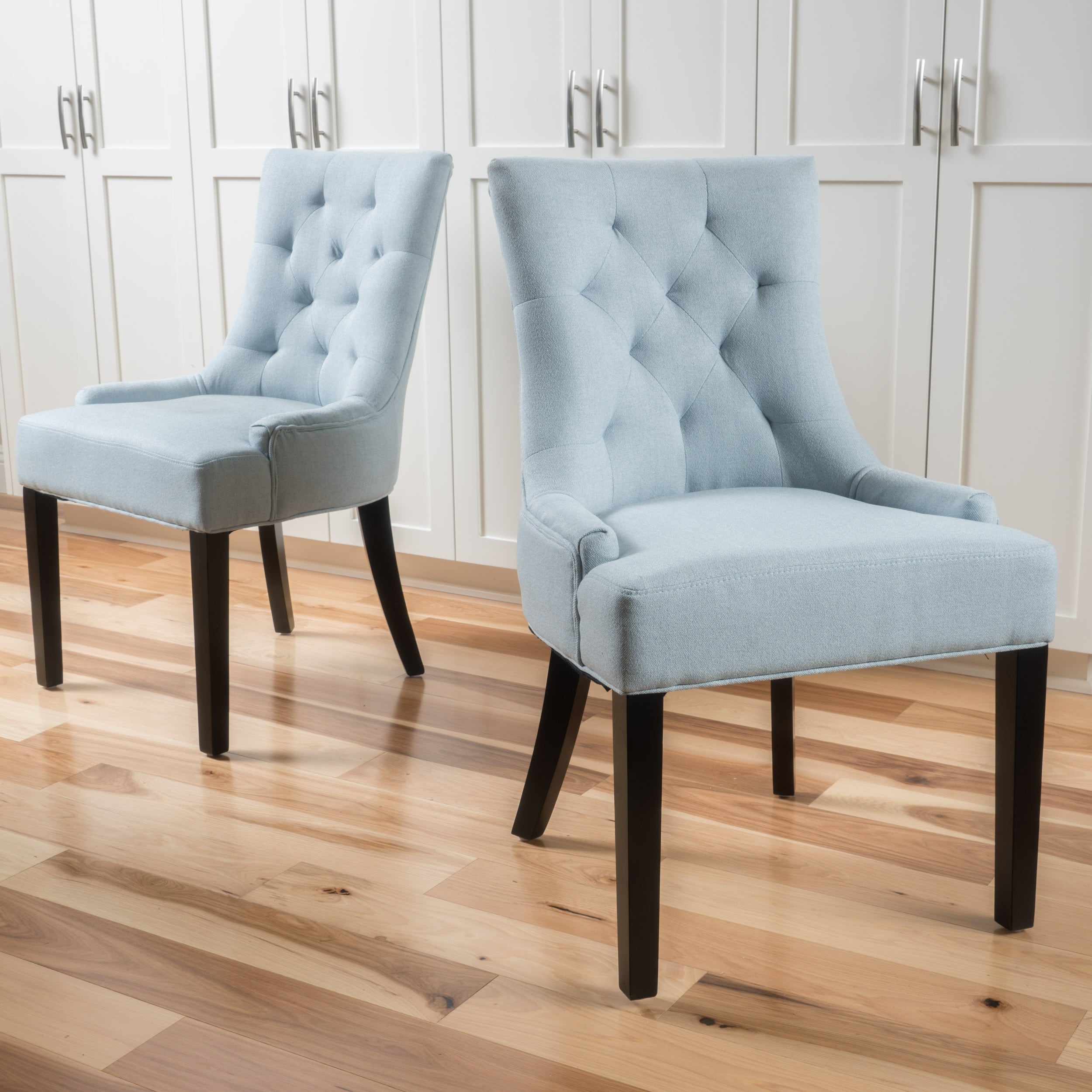 Light Blue Office Chairs High Back Upholstered Side Chairs Vanity Chair Dining Chairs Kitchen Dining Chairs