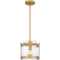 Light Gold One Light Mini Pendant From The Jolie Collection