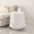 Light Sintered Stone Top Cup Shape Leather Coffee Modern Sofa Table For Living Room Furniture
