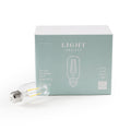 Light Society Kashan T14 Clear Led Filament Light Bulb Set Of 6