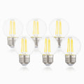 Light Society Koby G16.5 Clear Led Filament Light Bulb Set Of 6