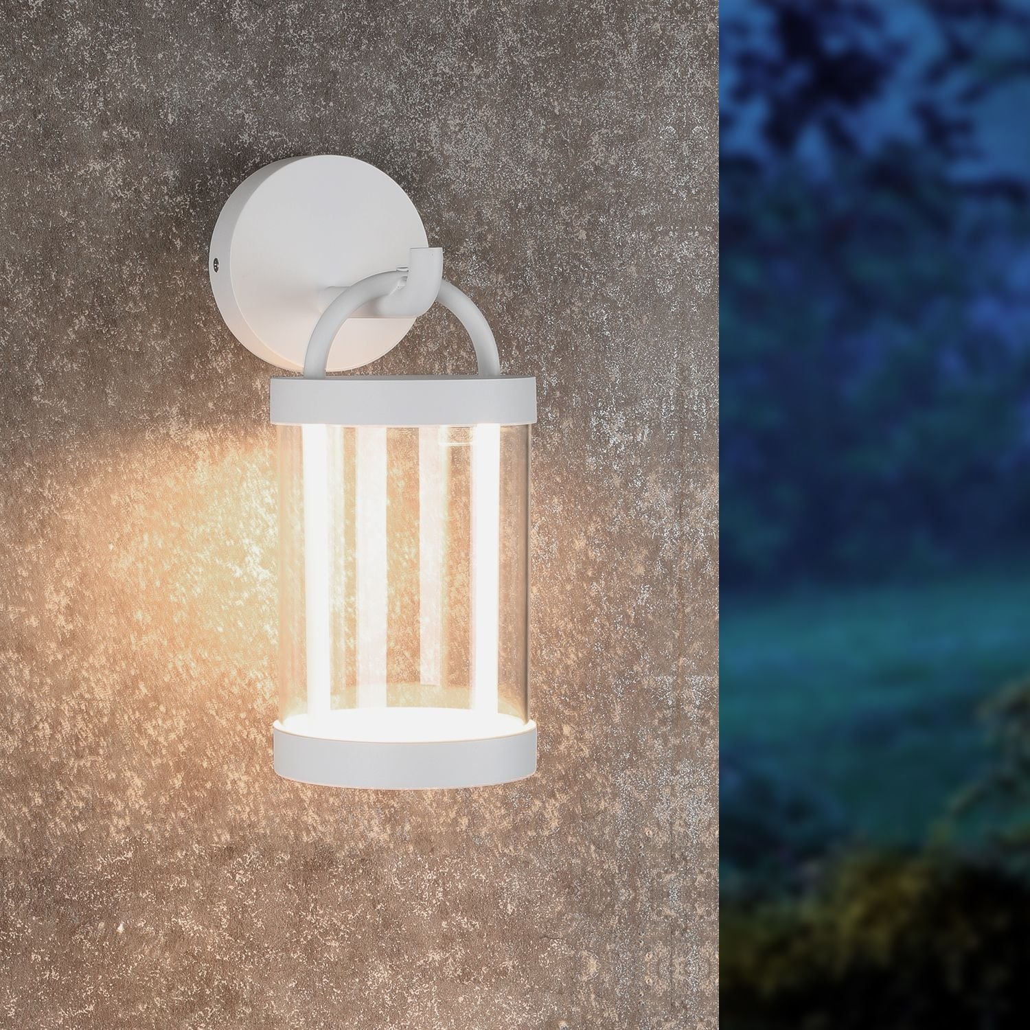 Lights Outdoor Wall Sconce Lantern Exterior Ip65 Waterproof Led Wall Light Classic Wall Lamp Round Lighting
