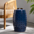 Lilac Outdoor 12 Inch Round End Table By Christopher Knight Home