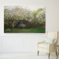 Wexford Home Claude Monet Lilacs Grey Weather Canvas Print