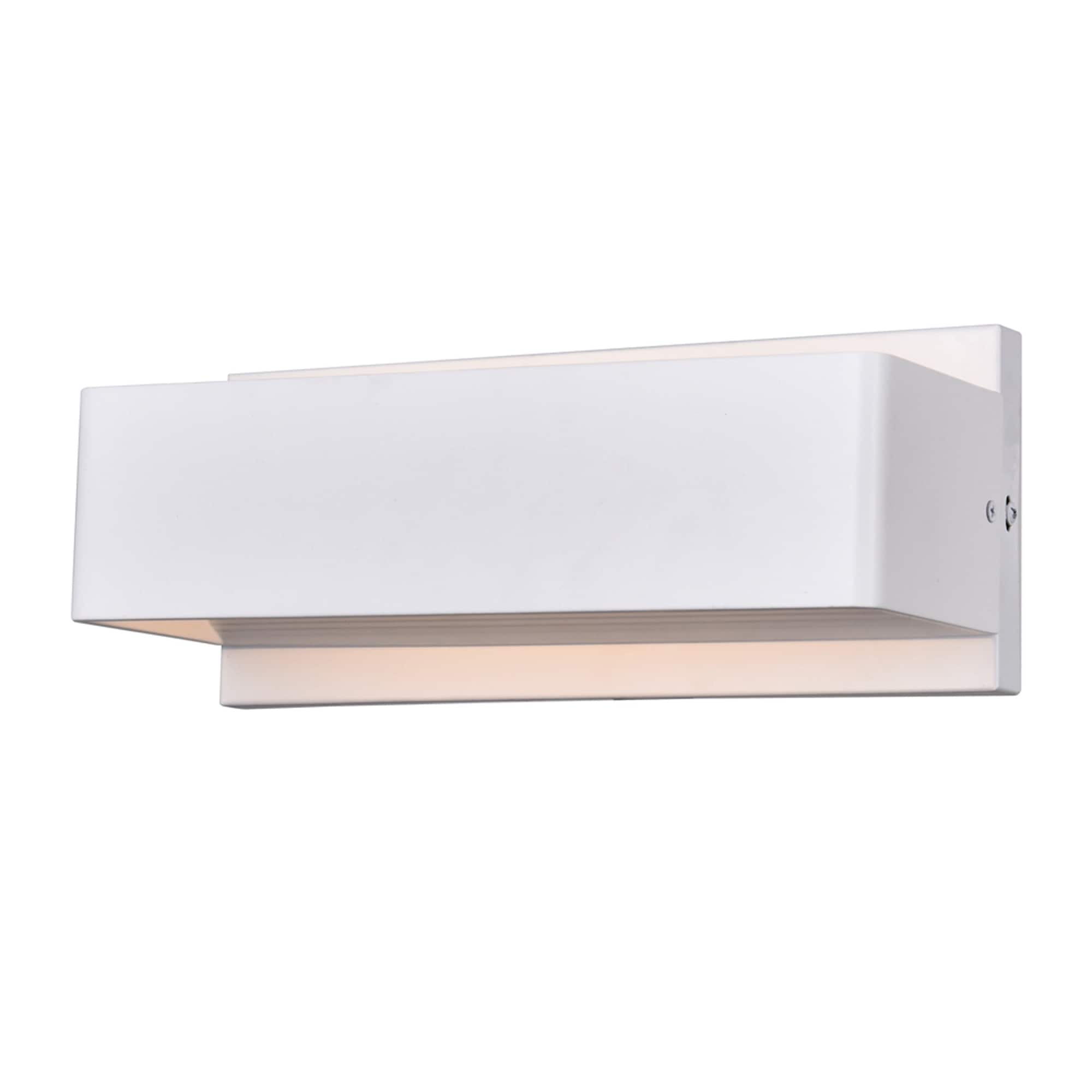Lilliana Led Wall Sconce With White Finish