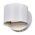 Lilliana Led Wall Sconce With White Finish