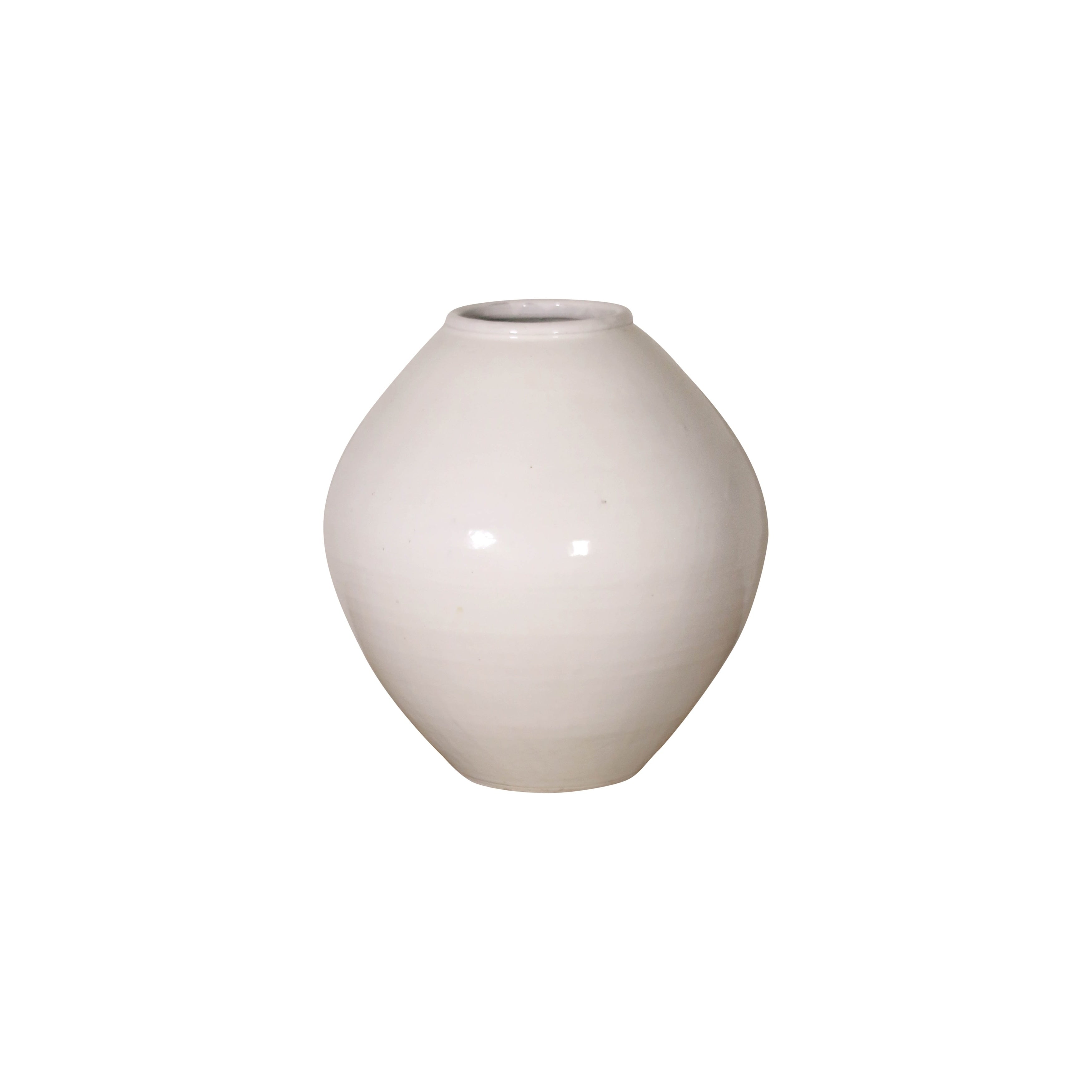 Lilys Living Creamy White Tapered Pot 19 Inch Tall