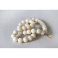 Lilys Living Decorative Bodhi Root Bead 18 Inch Long White