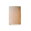 Limoges Collection 1 Light Waves Impression Wall Sconce