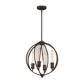 Artcraft Lighting Linden 4 Light Oil Rubbed Bronze Chandelier