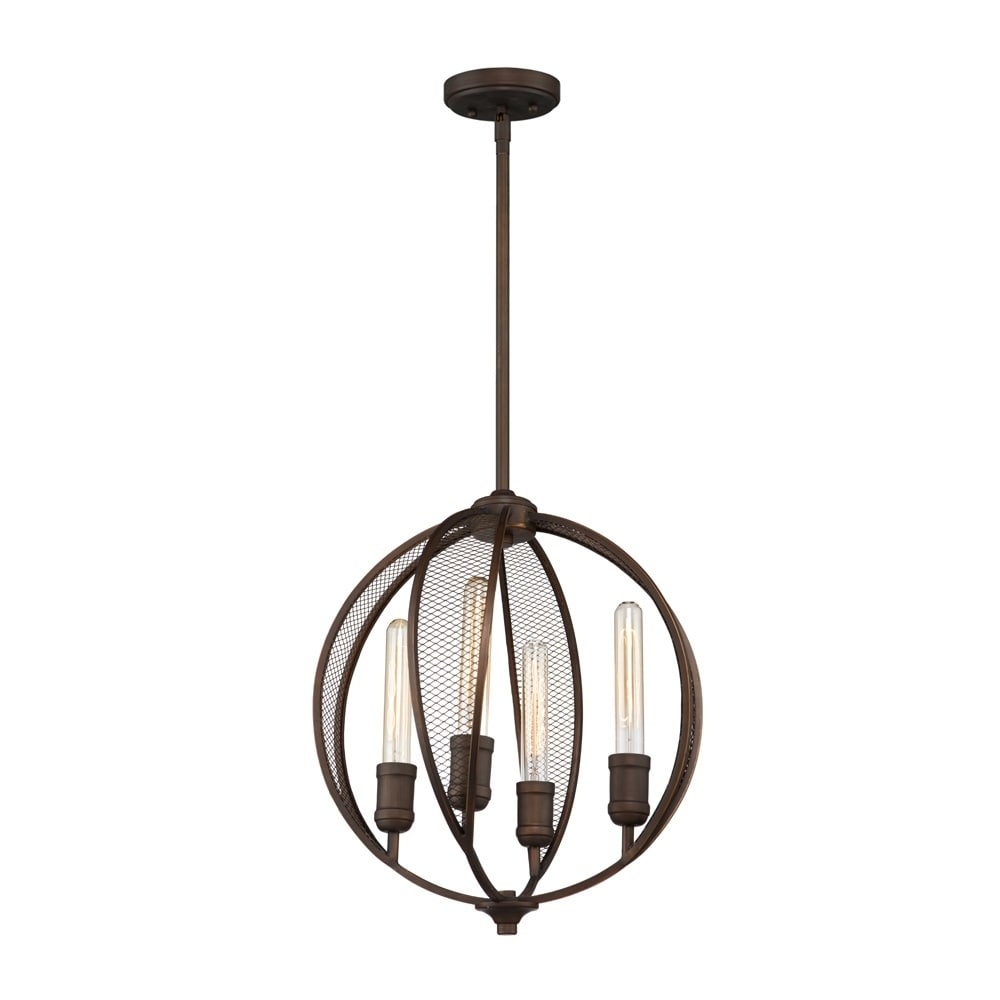 Artcraft Lighting Linden 4 Light Oil Rubbed Bronze Chandelier