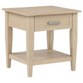 Lindenton 1 Drawer Wood Occasional Side End Table