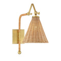 Linell 1 Light Wall Sconce In Warm Brass