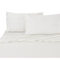 Classical Linen Cotton Collection Ruffle Lace Sheet Sets