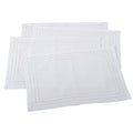Linen Blend Hemstitched Placement Set Of 4