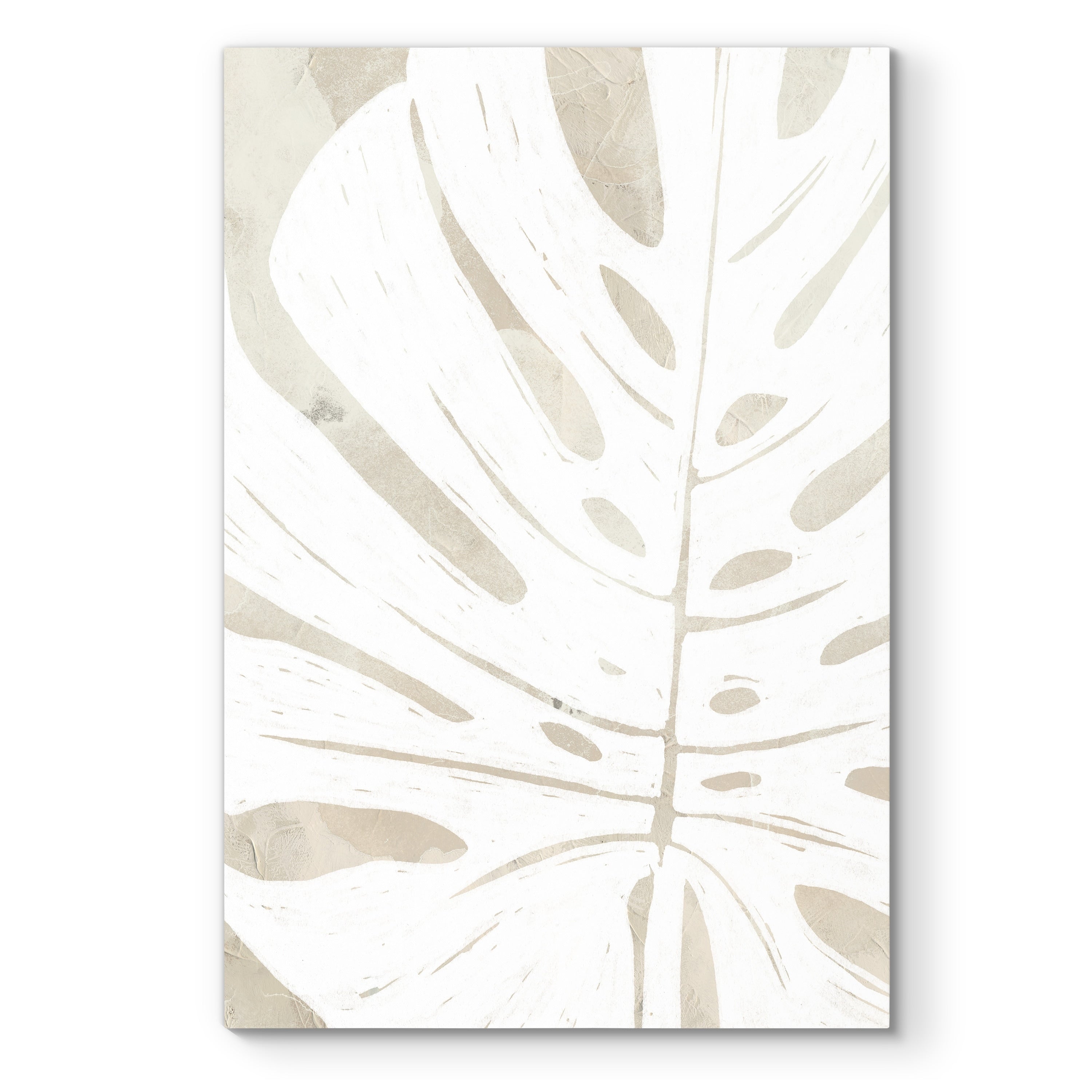 Linen Tropical Silhouette I Premium Gallery Wrapped Canvas
