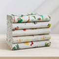Great Bay Home Extra Soft Holiday Printed Cotton Flannel Sheet Set