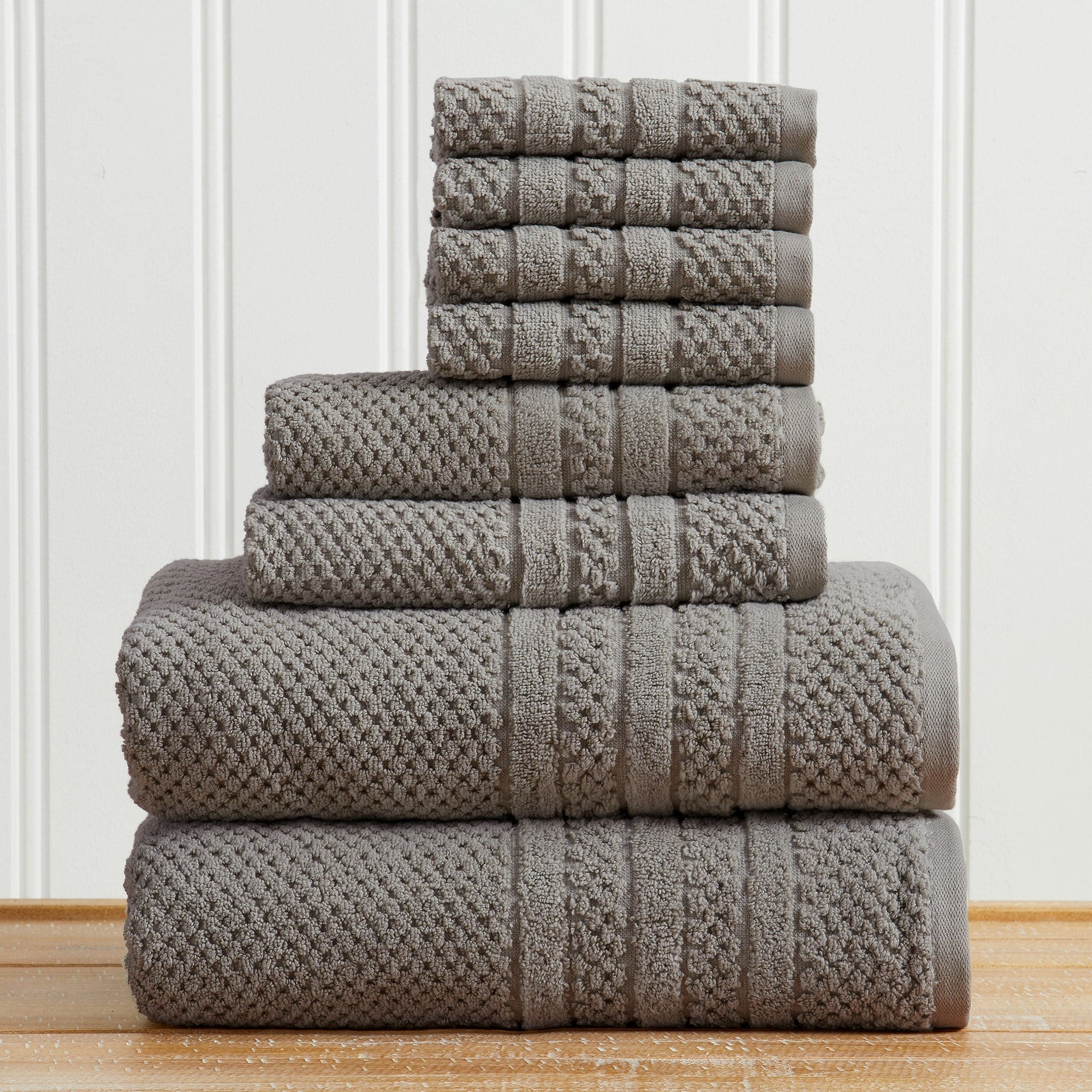 Linery Co. 100 Cotton Textured Towel Set