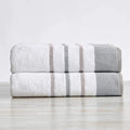 Home Fashion Designs 100 Turkish Cotton Striped 6 Piece Towel Set