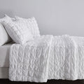 Linery Co. Marshmallow Puff Quilt Set With Shams
