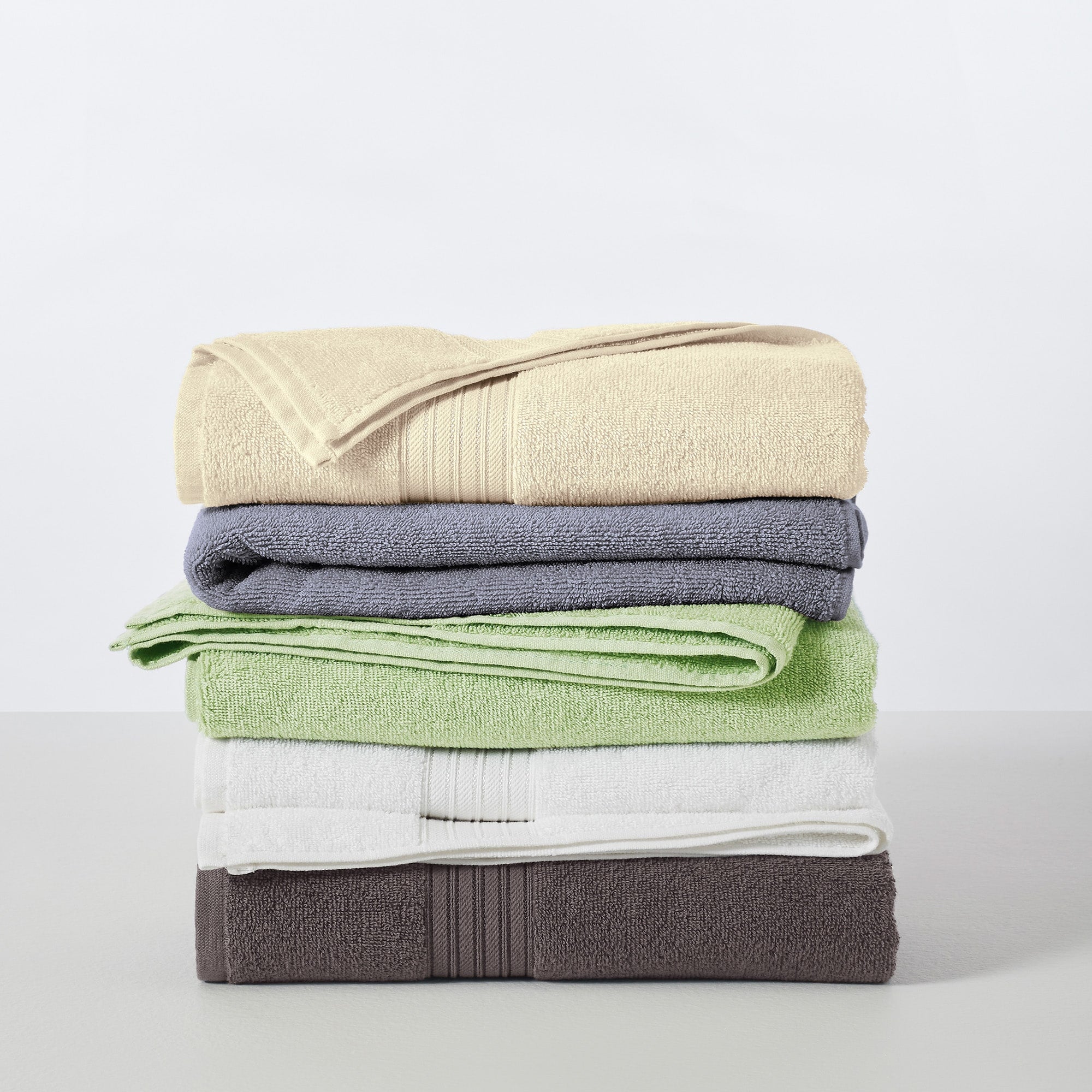 Great Bay Home Cooper Quick Dry Cotton Bath Towels Sets