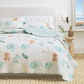 Key West Reversible Coastal Quilt Set By Great Bay Home