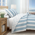 Casco Bay Coastal Collection 3 Piece Quilt Set