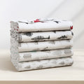 Great Bay Home Extra Soft 100 Turkish Cotton Flannel Printed Sheet Set