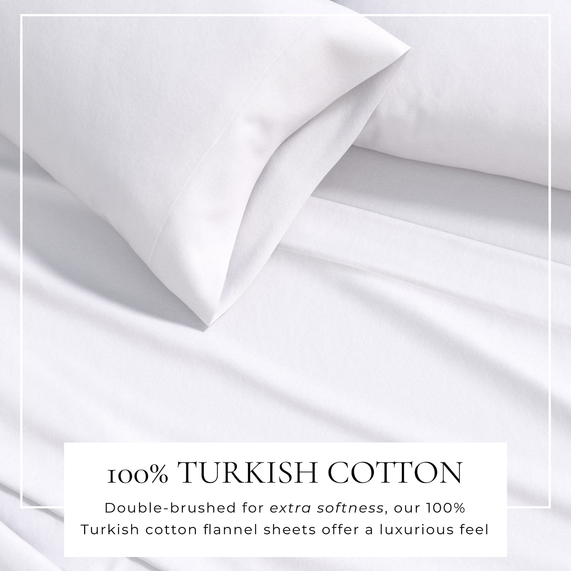 Nordic Collection Extra Soft 100 Cotton Flannel Deep Pocket Sheet Set