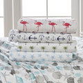 Newport Collection Coastal Printed Microfiber Sheet Set
