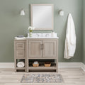 Blakely 25 31 Inch Vanity Mirror And Floor Cabinet Set