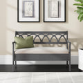 Powell Ben Elliana Teal Storage Bench