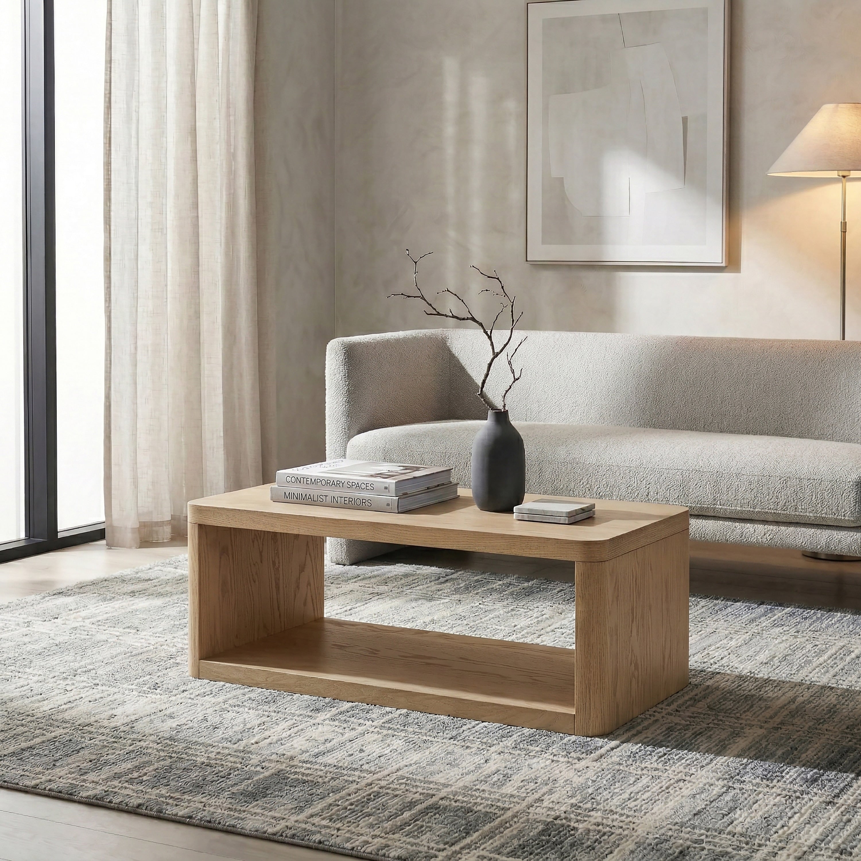 Linon Gertrude Modern Coffee Table