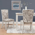 Linon Kresage Floral Upholstered Dining Chair Set Of 2