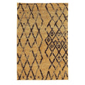 Linon Moroccan Marrakes Ivory Black Rug 8 X 10 8 X 10